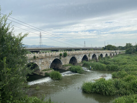 北京房山琉璃河古橋