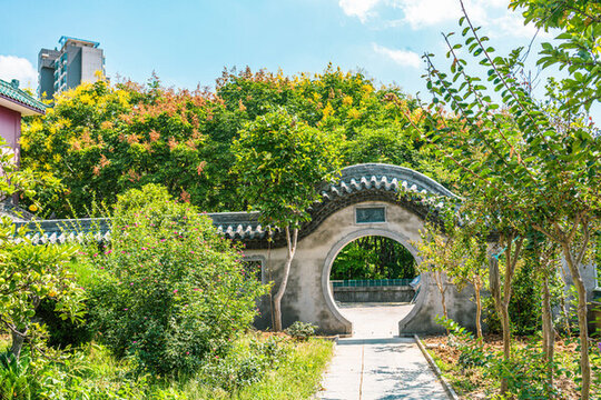 建筑園林拱門