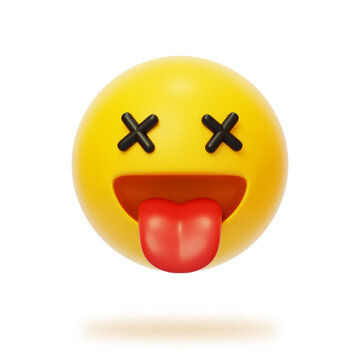 社交情緒表情情感反應(yīng)搞怪3D