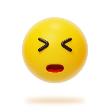 社交情緒表情情感反應(yīng)疲勞3D