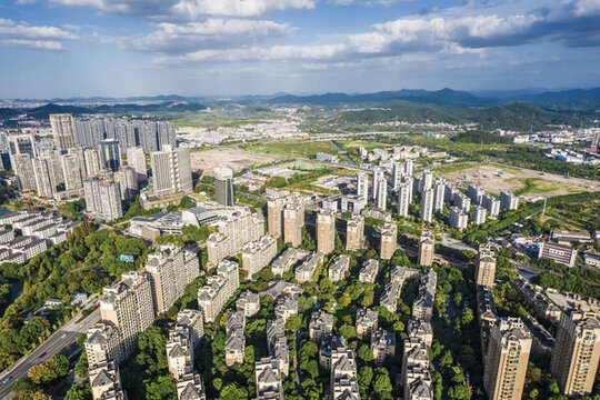 上虞城北新區(qū)航拍