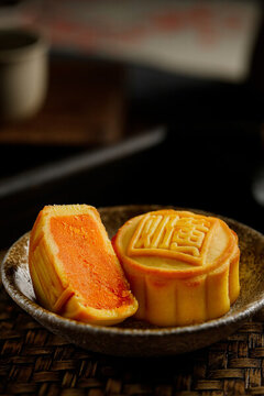 奶黃月餅