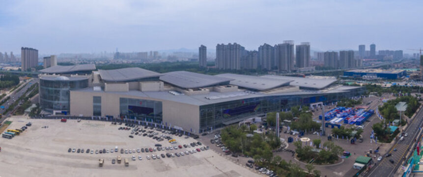 山東國際會(huì)展中心航拍