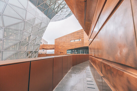 上海世博會博物館建筑外立面