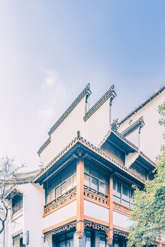 南京夫子廟景區(qū)中式建筑
