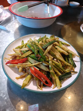 鮮筍炒三層肉