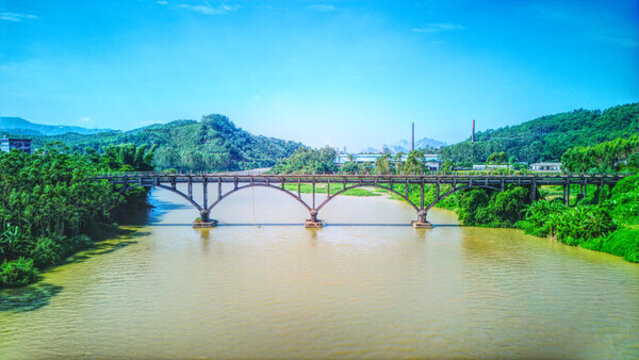 容縣深柳西江橋