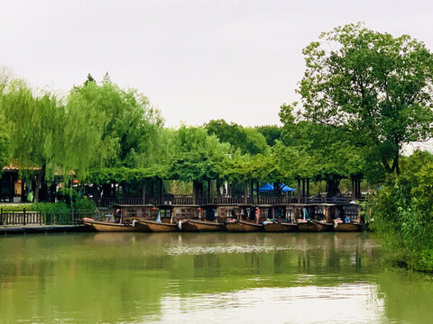 常熟沙家浜橫涇古鎮(zhèn)