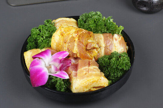 調(diào)味豬五花