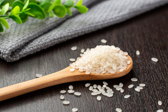 糧食粳米特寫