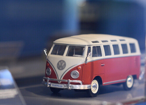 老式公交車模型
