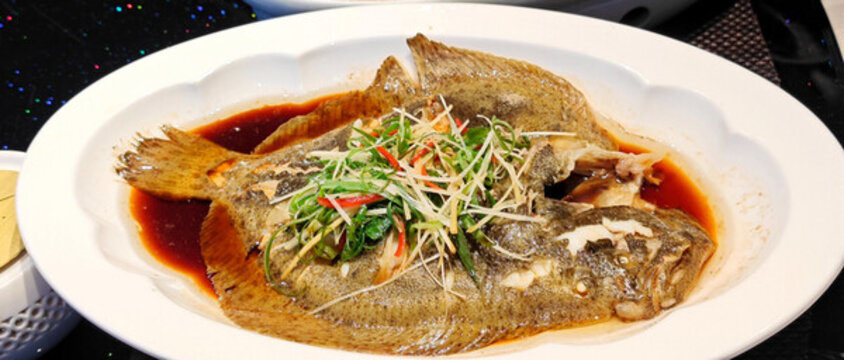 清蒸偏口魚(yú)