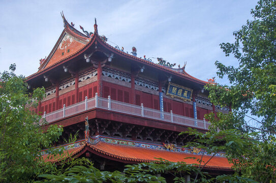 泉州少林禪寺藏經閣大樓