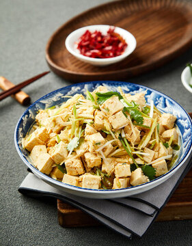 小蔥拌豆腐