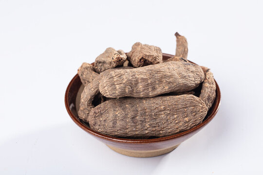 天麻白底圖