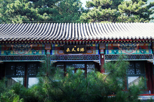 北京香山公園古建筑
