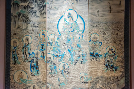 西夏安西榆林3窟文殊變