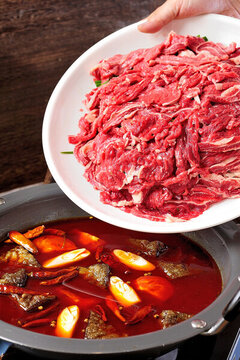 臭豆腐牛肉鍋