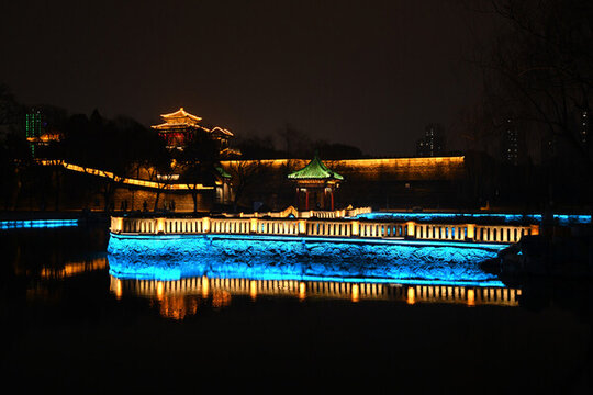 叢臺公園夜景
