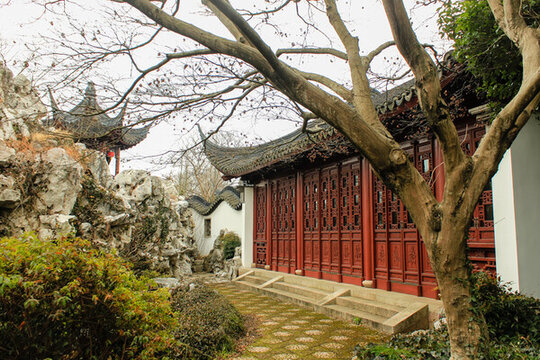 上海青浦大觀園景區(qū)風光