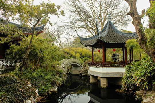 上海青浦大觀園景區(qū)風光