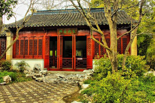 上海青浦大觀園景區(qū)風光