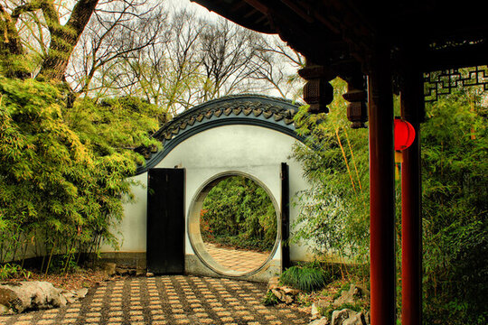 上海青浦大觀園景區(qū)風光