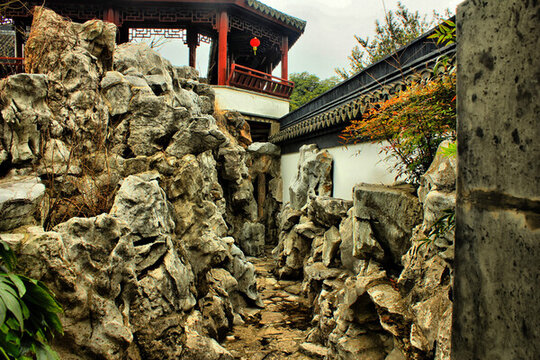 上海青浦大觀園景區(qū)風(fēng)光
