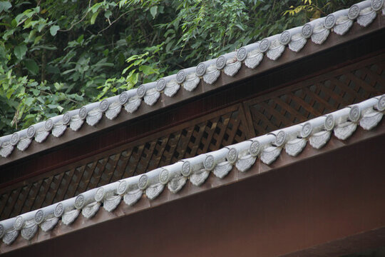 寺廟古屋檐