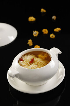 菊花豆腐湯