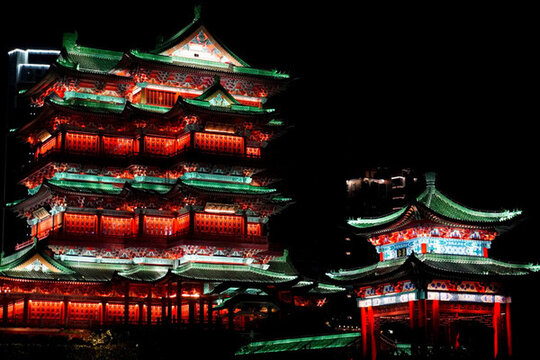 滕王閣夜景