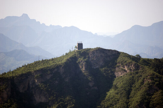 山坡上的烽火臺(tái)