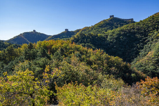 金山嶺長(zhǎng)城秋色