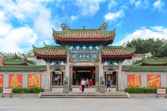 廣東旅游景點熱門打卡地城隍廟
