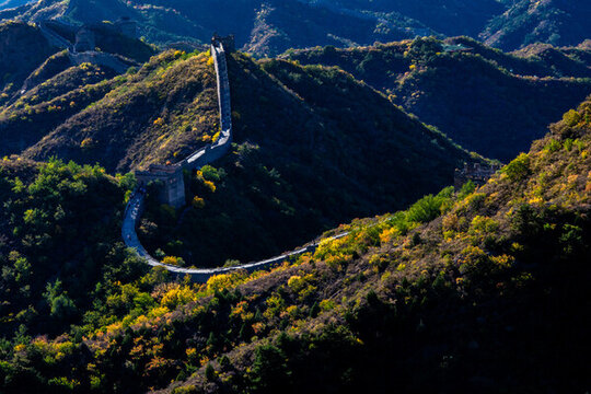 金山嶺長(zhǎng)城秋色