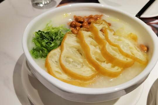 油條蔬菜粥