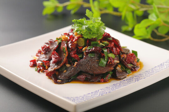 小炒臘牛肉