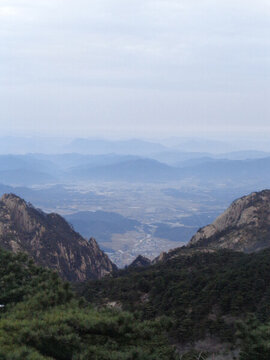 黃山峽谷
