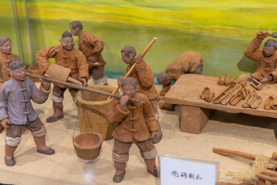 燒磚制瓦