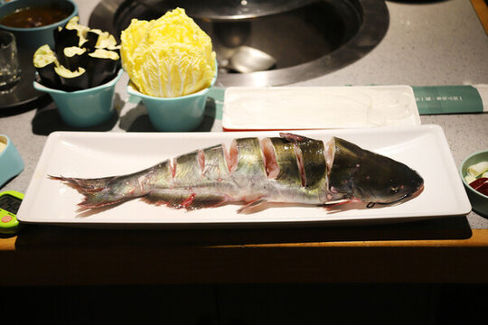 鐵鍋燉鮰魚
