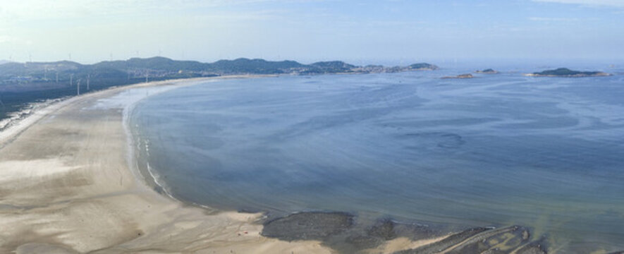 航拍福建平潭島環(huán)島路風(fēng)光