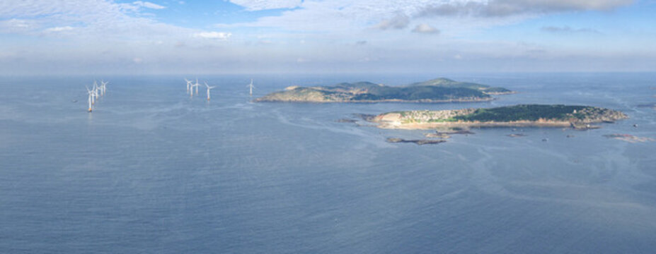 航拍福建平潭島環(huán)島路風(fēng)光
