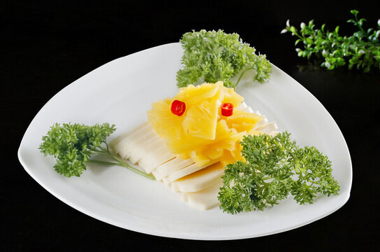 香菠奶豆腐