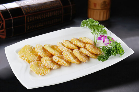 香煎奶豆腐餅