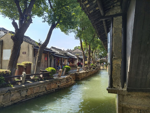 水鄉(xiāng)第一鎮(zhèn)河岸人家
