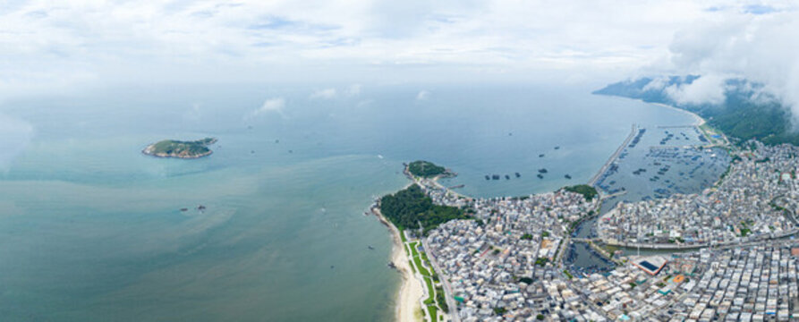 廣東汕頭南澳島云澳鎮(zhèn)全景