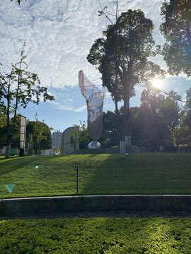 公園一角
