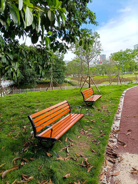 公園椅子