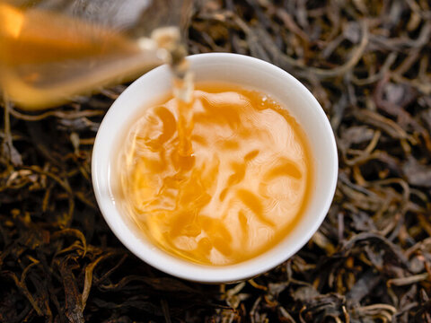 古樹普洱茶湯