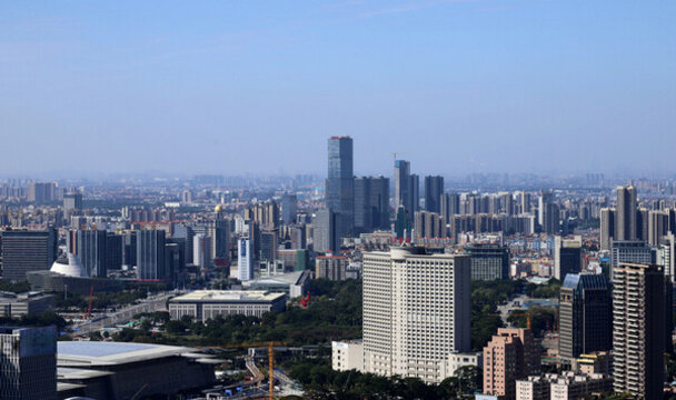 東莞黃旗山俯視